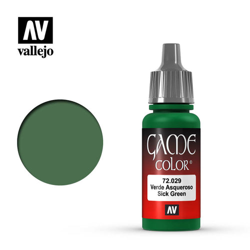 (72029) Vallejo Game Color - Sick Green