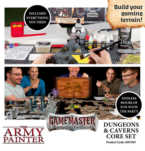 Army Painter: Gamemaster - Dungeons & Caverns Core Set