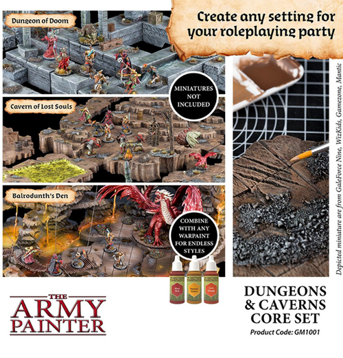 Army Painter: Gamemaster - Dungeons & Caverns Core Set