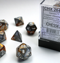 Gemini™ – Polyhedral Copper-Steel w/white 7-Die Set forside