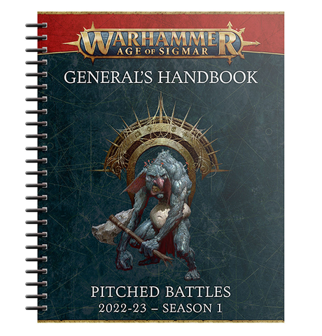 Age of Sigmar: General's Handbook - Pitched Battles 2022-23 Season 1 forside