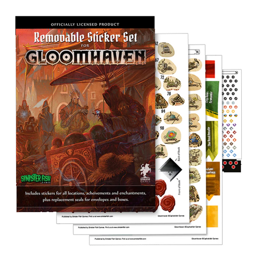 Gloomhaven - Removable Sticker Set