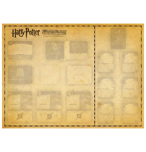 Harry Potter: Hogwarts Battle - Playmat﻿ indhold
