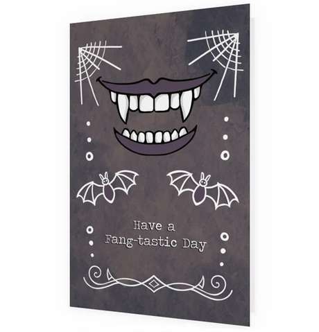 Postkort: Have a Fang-tastic Day