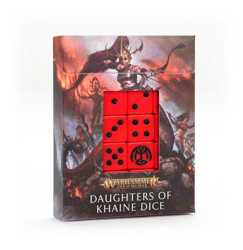 Age of Sigmar: Daughters of Khaine - Dice Set