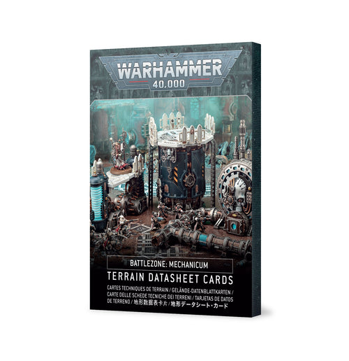 Warhammer 40000 Battlezone Mechanicum: Terrain Cards (Eng)