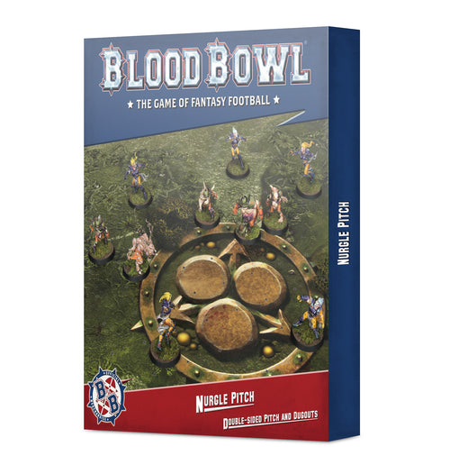 Blood Bowl: Nurgle Team - Pitch & Dugouts