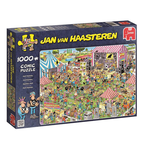 Jan Van Haasteren: Pop Festival - 1000 (Puslespil)