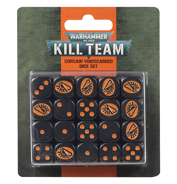 Kill Team: Dice Set - Corsair Voidscarred