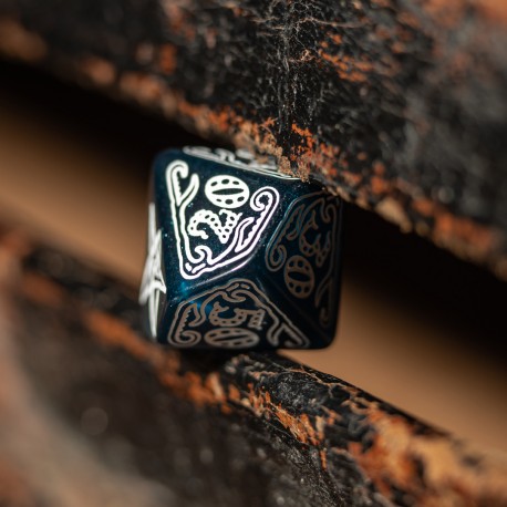 Call of Cthulhu: Abyssal & white - Dice Set
