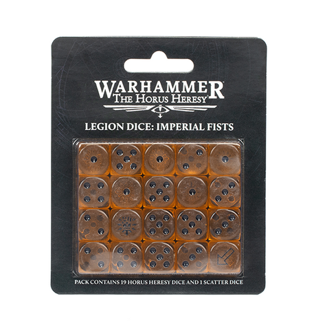 The Horus Heresy: Legion Dice - Imperial Fists forside