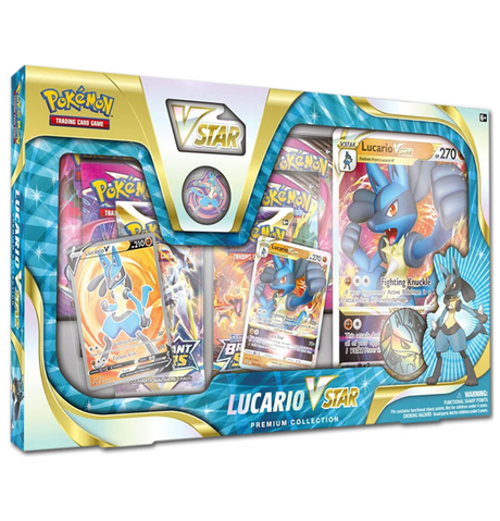 Pokemon Lucario VSTAR Premium Collection forside