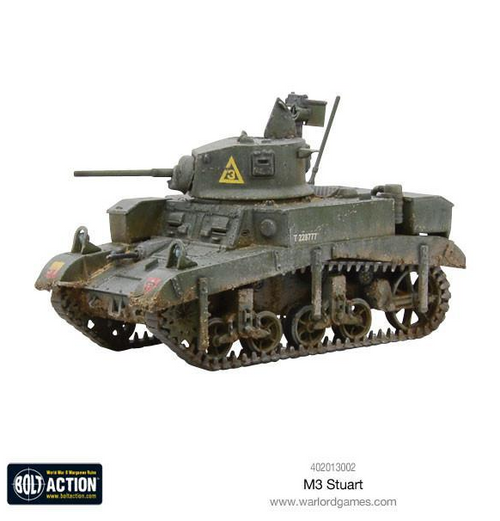 Bolt Action: M3 Stuart indhold