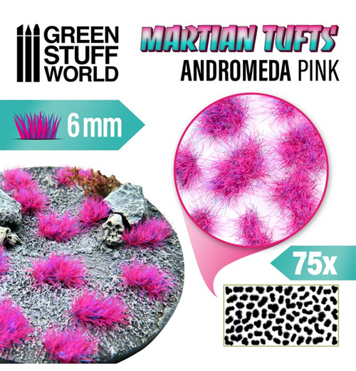 Green Stuff World: Martian Fluor Tufts - Andromeda Pink