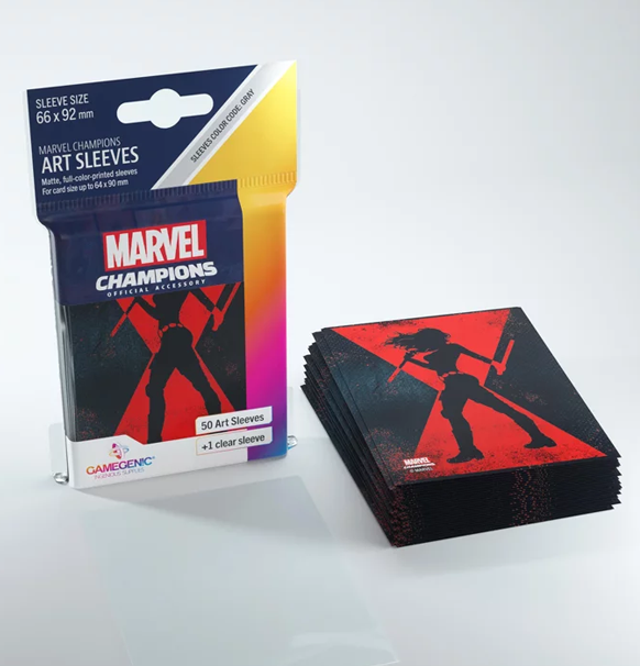Gamegenic: Marvel Champions Art Sleeves - Black Widow (50)