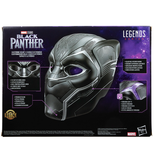 Marvel Legends: Black Panther - Electronic Role Play Helmet