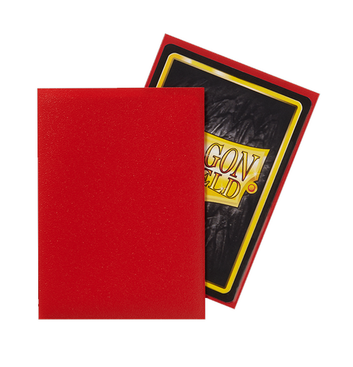 Dragon Shield: Matte Sleeves (100) - Crimson