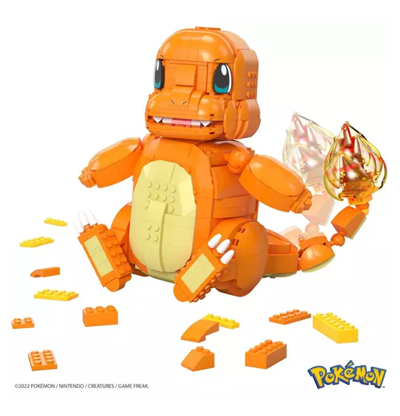 Mega Construx Pokémon - Jumbo Charizard indhold