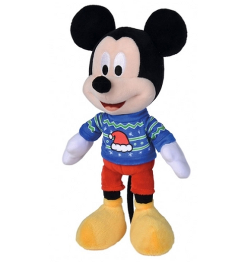 Disneys Mickey Mouse i Juletrøje - Plush (25 cm)