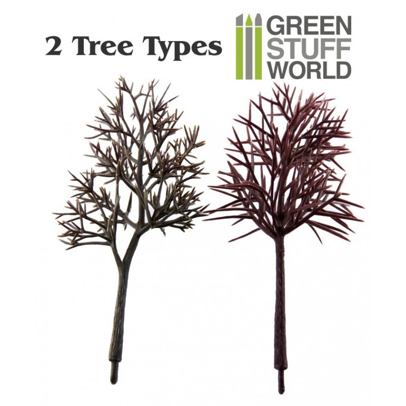 Green Stuff World: Model Tree Trunks (10x)