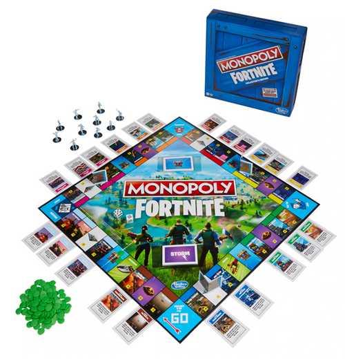 Monopoly: Fortnite - Collectors Edition (Eng) indhold