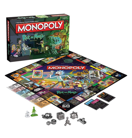 Monopoly: Rick & Morty indhold