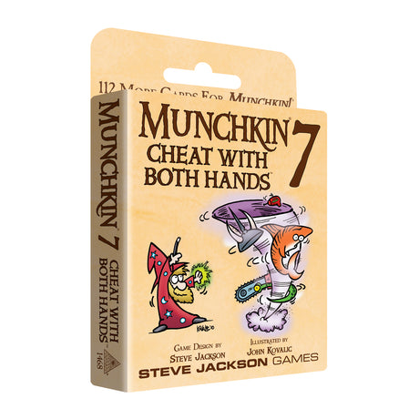 Munchkin cheat with both hands
