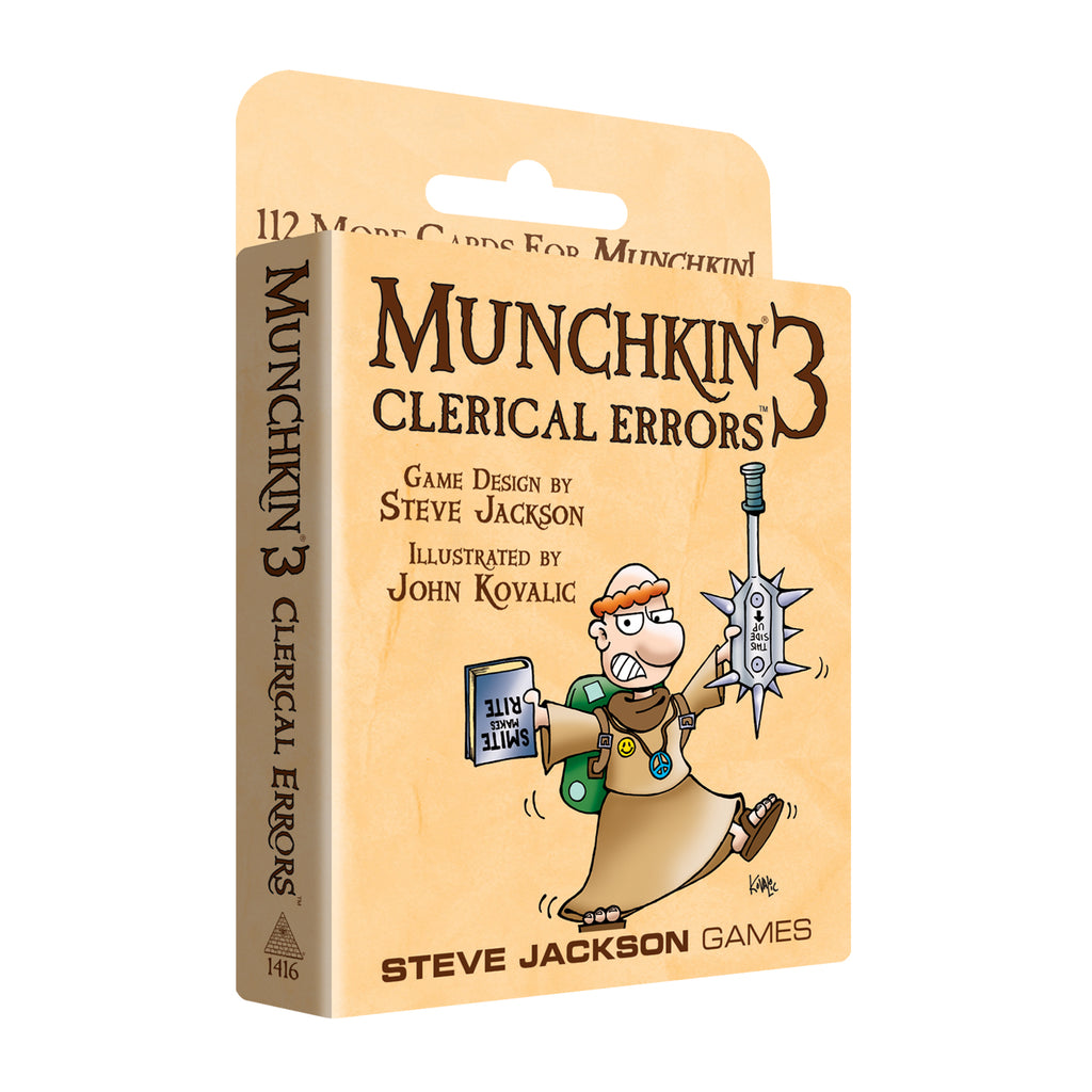 Uplifted blur Mysterium Munchkin 3 - Clerical Errors (Exp) – Spilforsyningen