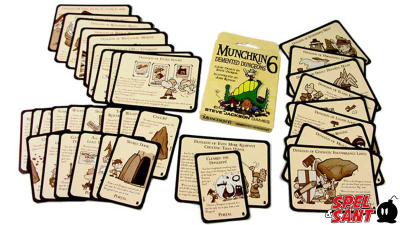 munchkin double dungeons kort