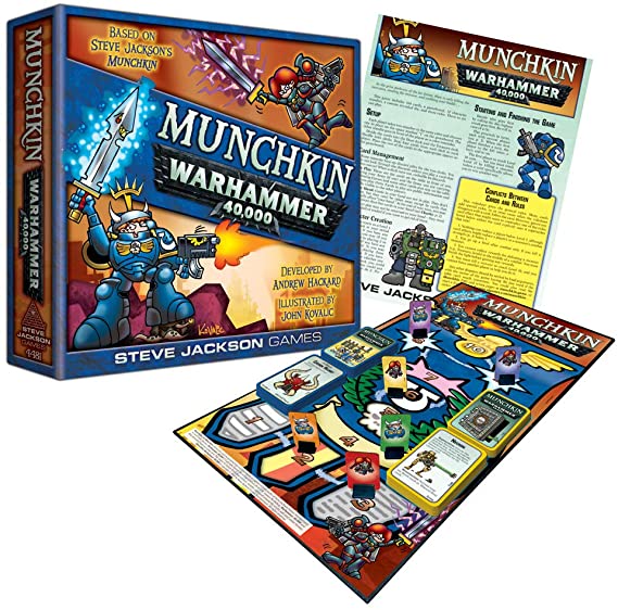 Munchkin Warhammer 40k indhold