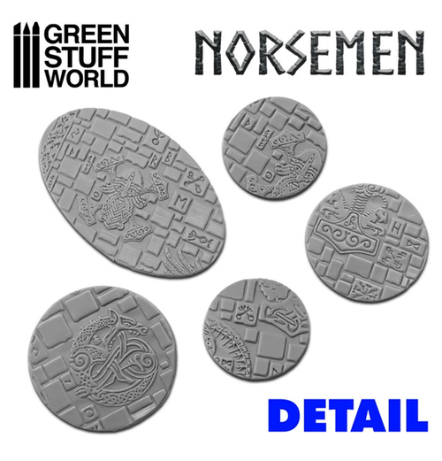 Green Stuff World: Rolling Pin - Norsemen detalje