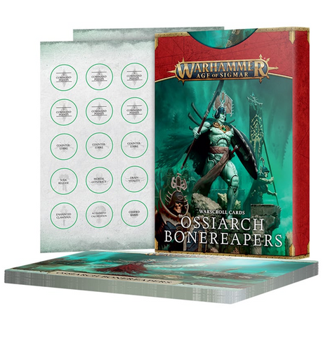 Age of Sigmar: Ossiarch Bonereapers - Warscroll Cards