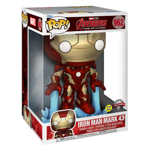 Funko POP! - Avengers - Super Sized Iron Man Mark 43 #962