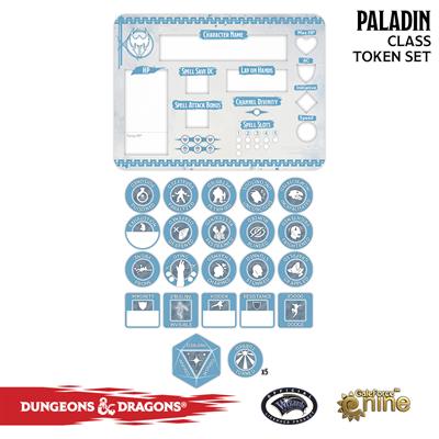 Dungeons & Dragons: 5th Ed. - Paladin Token Set