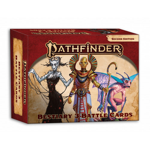 Pathfinder 2nd: Bestiary 3 - Battle Cards (Eng)