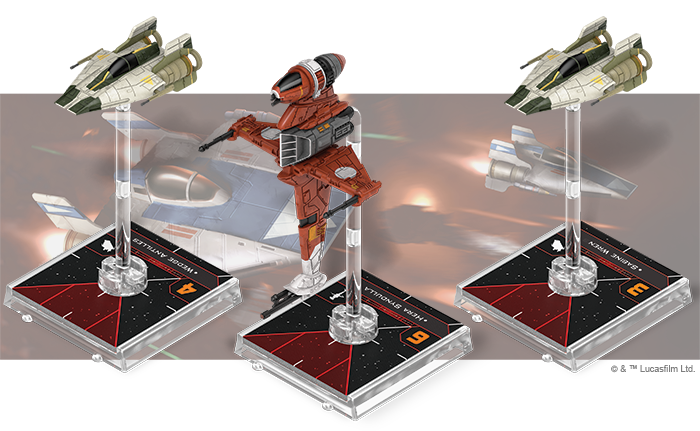 X-Wing 2.0 Phoenix Cell Squadron Pack fly