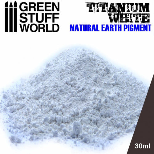 Green Stuff World Natural Earth Pigment Titanium White (1771)