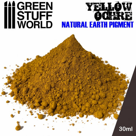 Green Stuff World Natural Earth Pigment Yellow Ochre (1763)