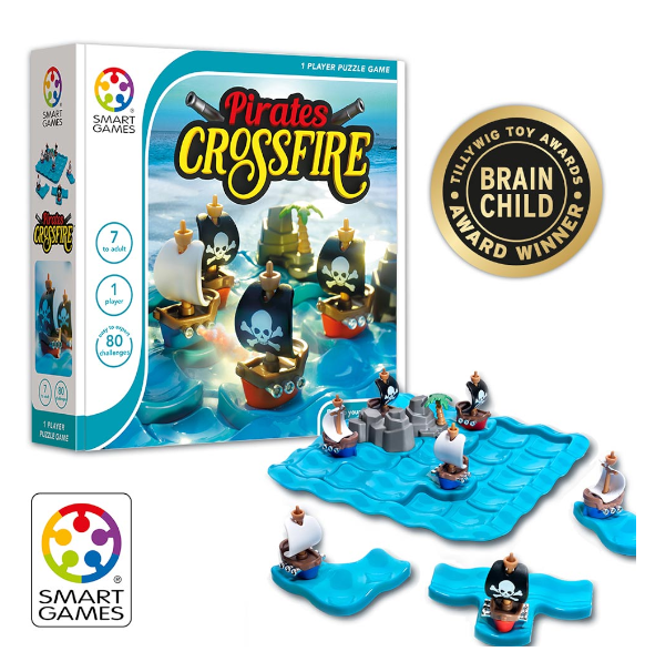 SmartGames - Pirates Crossfire indhold