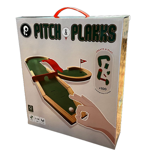 Pitch & Plakks - Minigolf forside
