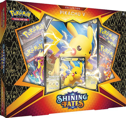 Pokemon TCG: Shining Fates - Pikachu V Box forside