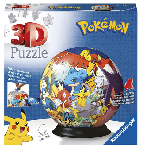 Pokemon 3D Puzzle Ball forside