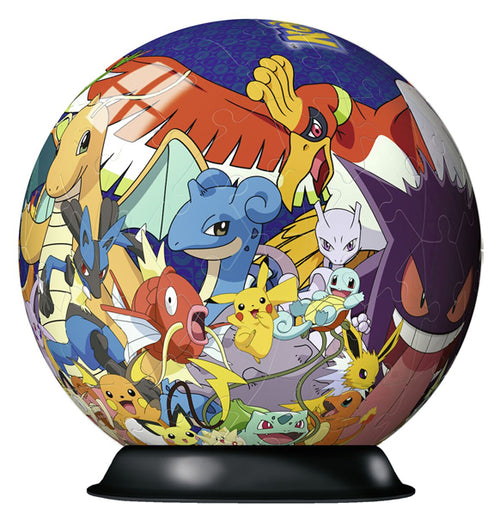 Pokemon 3D Puzzle Ball indhold