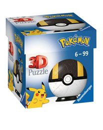 Pokemon 3D Puzzle Pokéballs: Ultra ball (Puslespil)