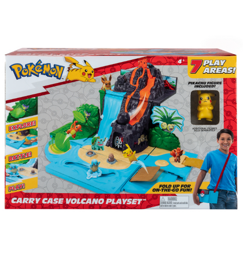Pokemon: Carry n Go - Volcano Playset