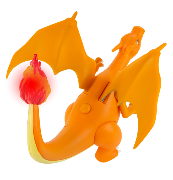 Pokémon: Interactive Fire and Fly Charizard with Pikachu