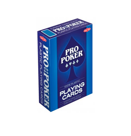 Pro Poker Spillekort i plast - Blå