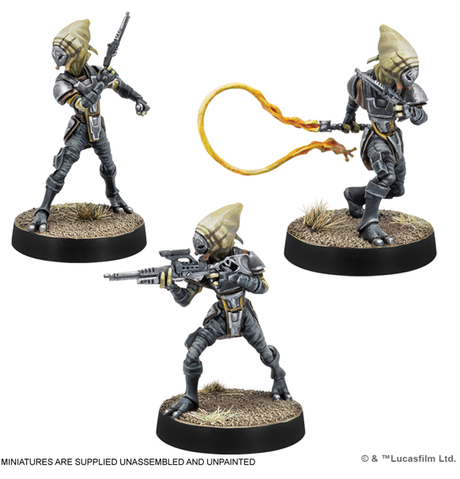  Star Wars Legion - Pyke Syndicate Foot Soldiers indhold