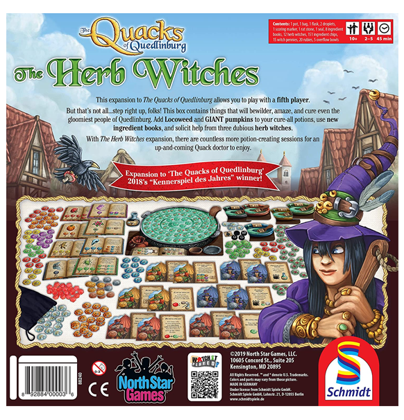The Quacks of Quedlinburg: The Herb Witches bagside