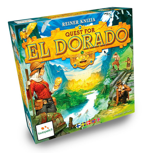 Quest for El Dorado (Dansk) forside